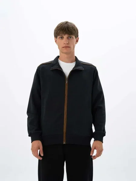 Arma Geacă tricotată negru