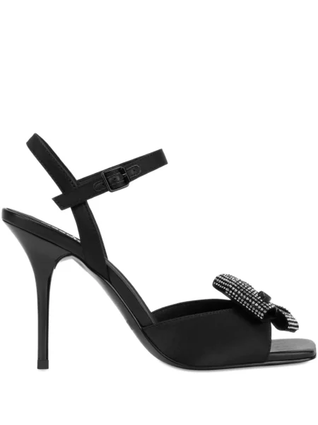 Sandale Love Moschino cu funde negru