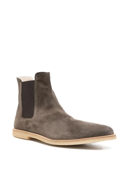 Botine chelsea Common Projects din piele de căprioară maro