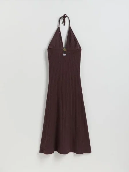 Reserved LADIES` PONCHO maro-închis maro