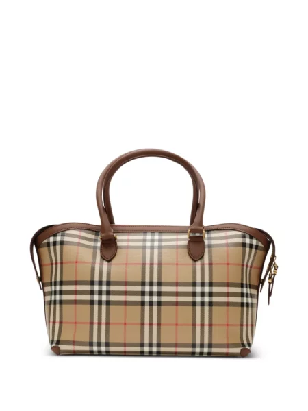Geantă shopper Burberry în carouri