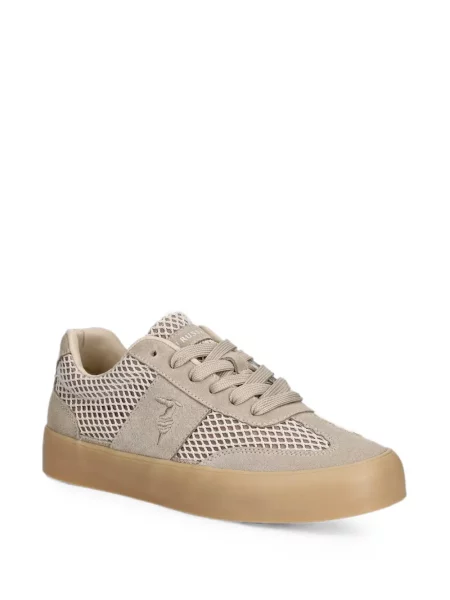 Sneakerși Trussardi din piele de căprioară
