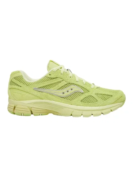 Sneakersy Saucony zamszowe zielone