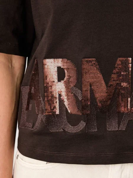 Armani Exchange női póló barna