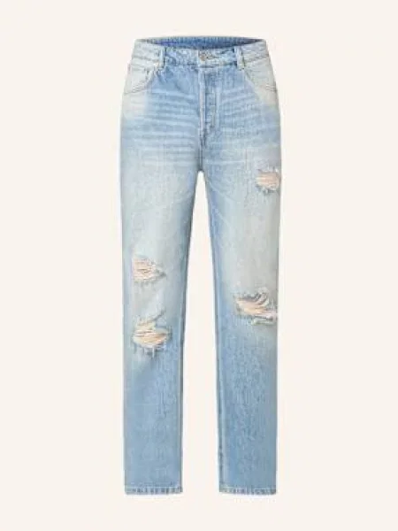 Cole Buxton Jeansy Slim Fit blau niebieskie