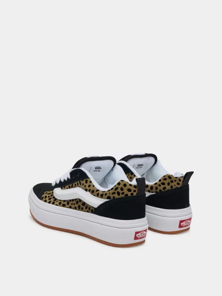 Шкіряні Кеди низькі Vans KNU SKOOL STACKLITE коричневий