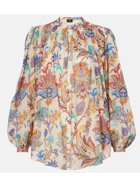Top Etro z wzorem paisley