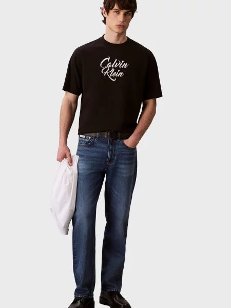 Футболка Calvin Klein Jeans чорна