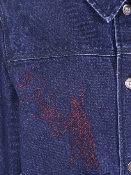 Geacă de blugi Ps Paul Smith albastru