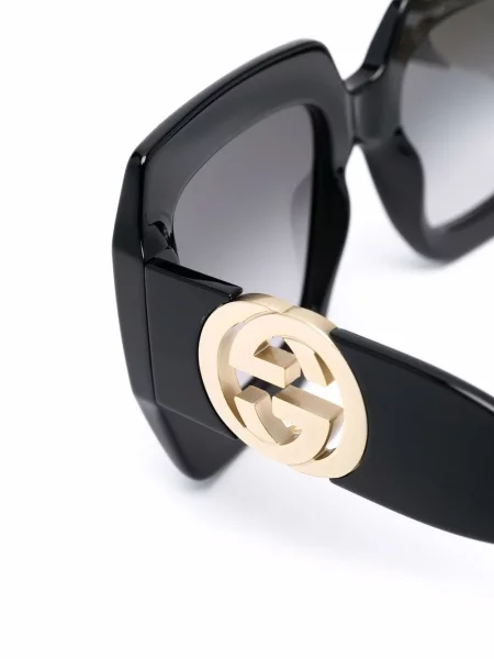 Okulary przeciwsłoneczne Gucci Eyewear czarne