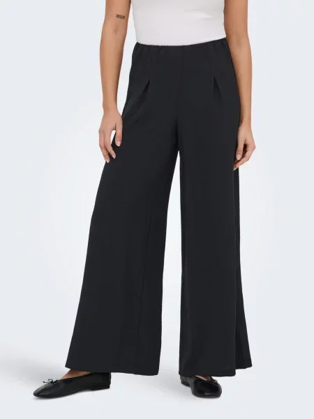 ONLY Pantaloni cutați ONLJOSLIN METTE' negru