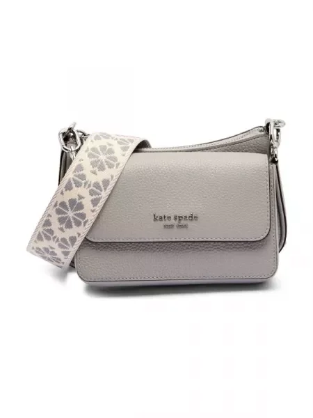 Kate Spade De piele geantă pe umăr 3 în 1 gri