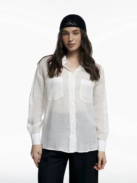 Сорочка FloveTouch рамі білий