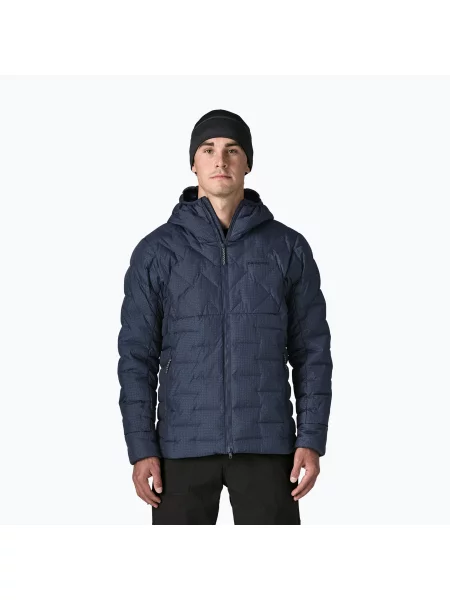 Пухено яке Patagonia Durable Down Hoody new navy синьо