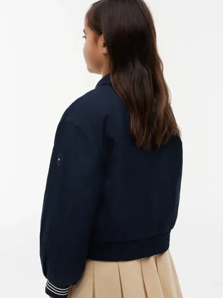Tommy Hilfiger яке бомбър за деца синьо