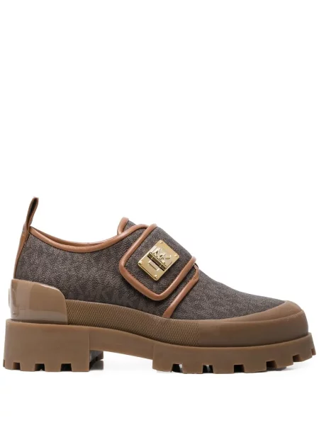 Botine chelsea Michael Michael Kors slip-on maro
