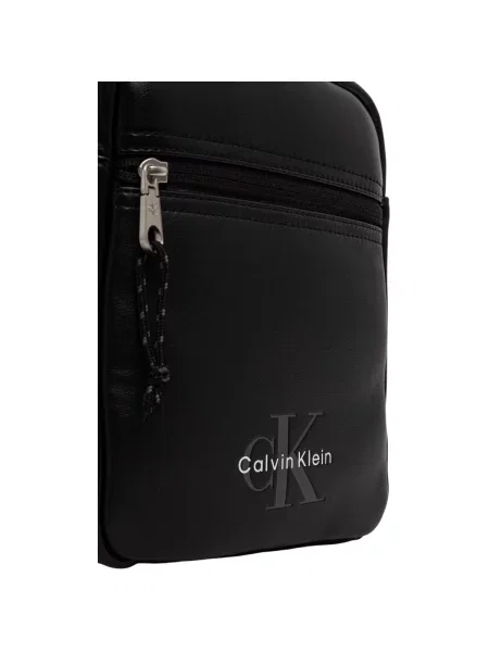 Calvin Klein Taška přes rameno šedá bílá černá