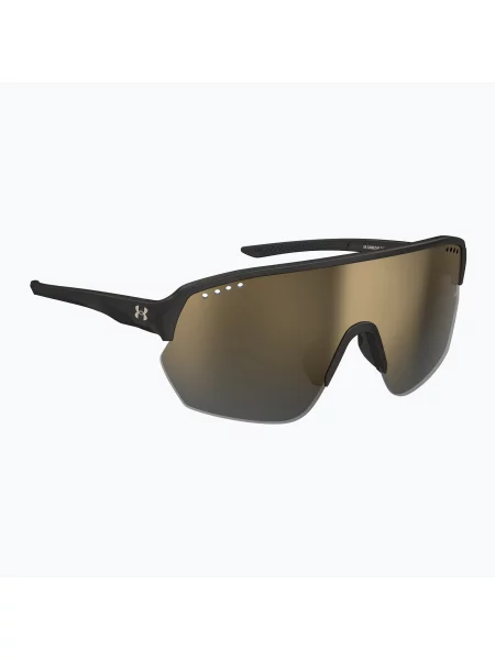 Okulary przeciwsłoneczne Under Armour Gamedat II/G S3 metalized black/grey bronze mirror czarne
