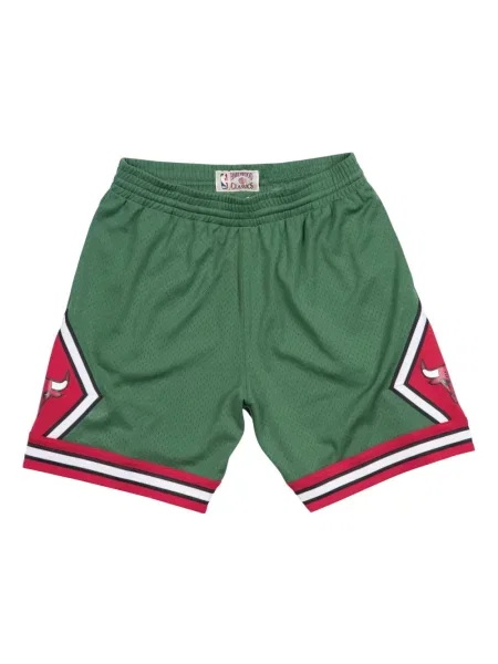 Spodenki sportowe Mitchell & Ness zielone