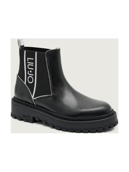 Liu Jo De piele ghete chelsea RUMI 41 negru