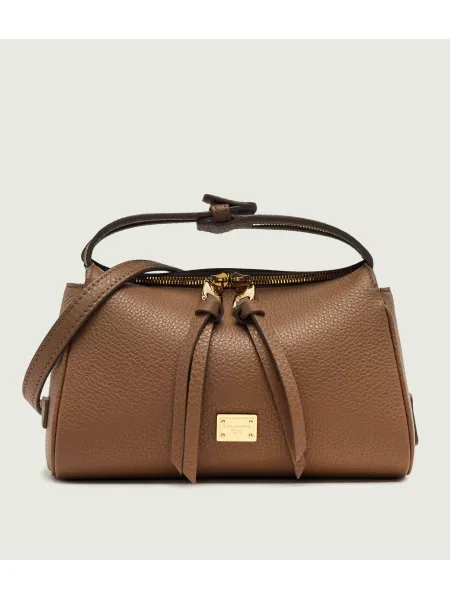 Dolce & Gabbana De piele geantă pe umăr Vittoria maro