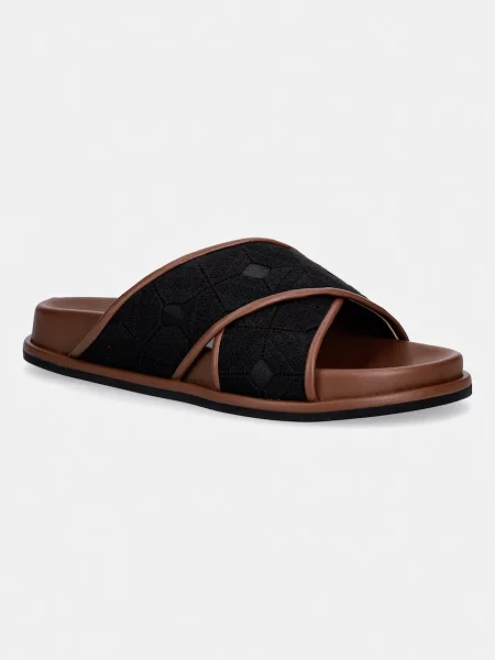 Max Mara Beachwear papuci pentru femei Bchpeonie negru