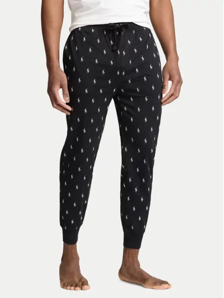 Polo Ralph Lauren Pantaloni pijama negru