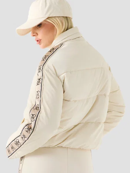 Демісезонна куртка GUESS бежевий
