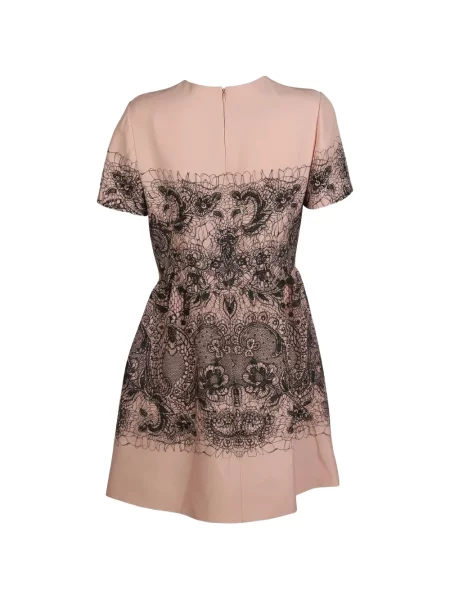 Rochie mini Valentino Garavani din dantelă roz