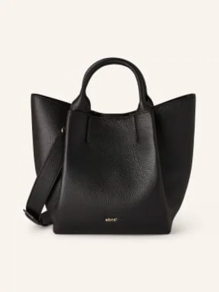 Abro Torebka Essential Small Z Woreczkiem schwarz czarna