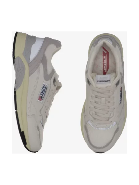 Sneakersy Autry zamszowe białe
