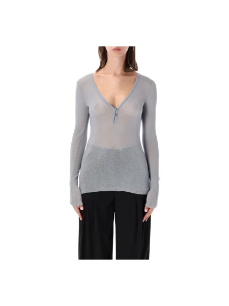 Sweter James Perse niebieski