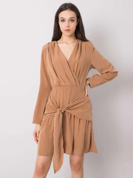 Rochie Fashionhunters de costum maro