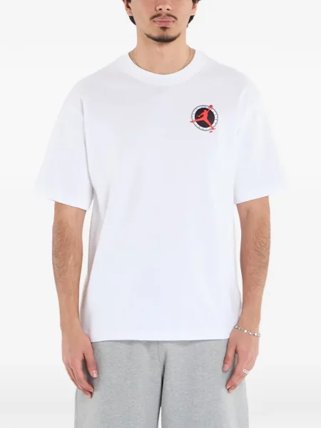 Tricou Jordan cu autograf alb