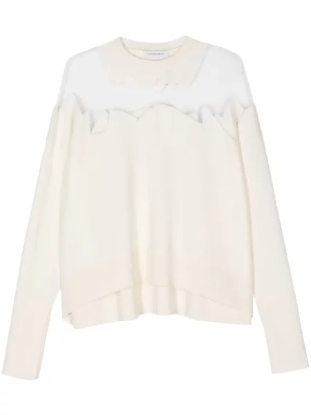 Pulover Viktor & Rolf transparente alb