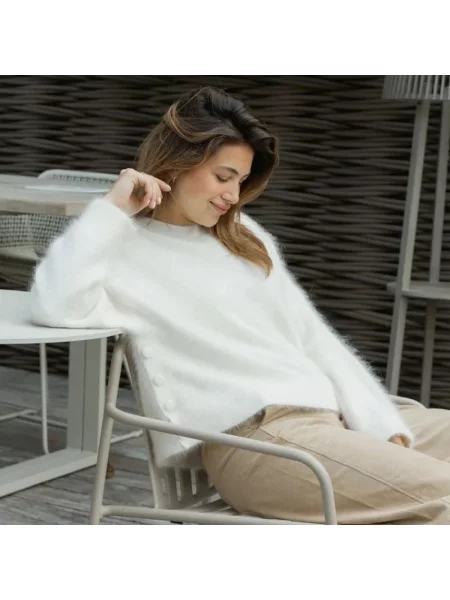 Sweter Cycleur De Luxe beżowy