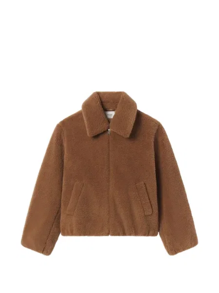 Kurtka bomber Frame teddy brązowy