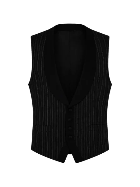 Vestă Dolce & Gabbana cu rever negru