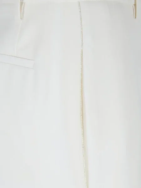 Pantaloni Fabiana Filippi alb