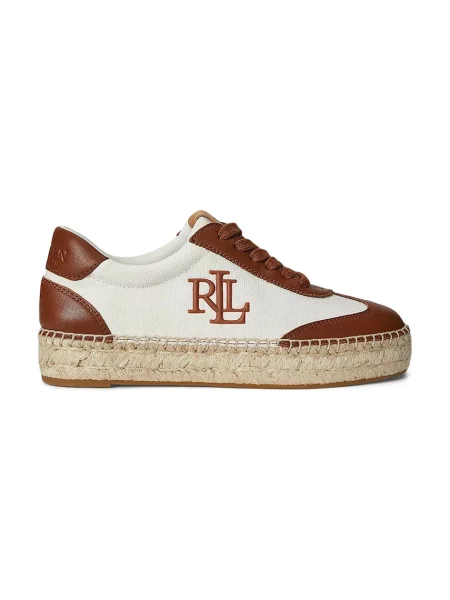 Lauren Ralph Lauren Sneakers Luize Sneaker καφέ