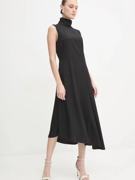 Rochie Albarra maxi evazati negru