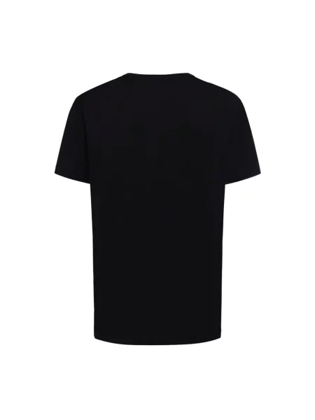 Dolce & Gabbana Koszulki Mężczyzna M Logo Plaque T-Shirt czarny