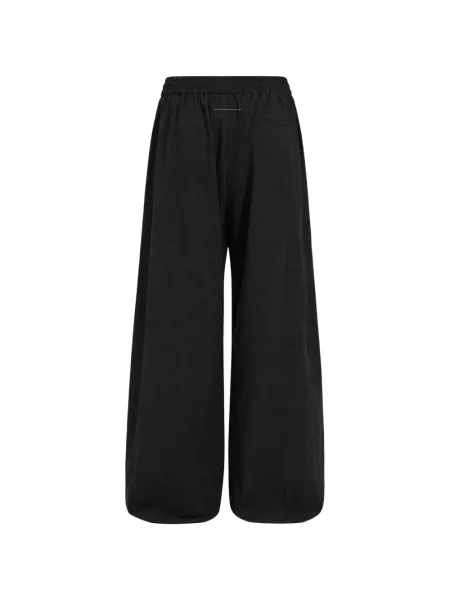 Pantaloni Mm6 Maison Margiela alergare negru