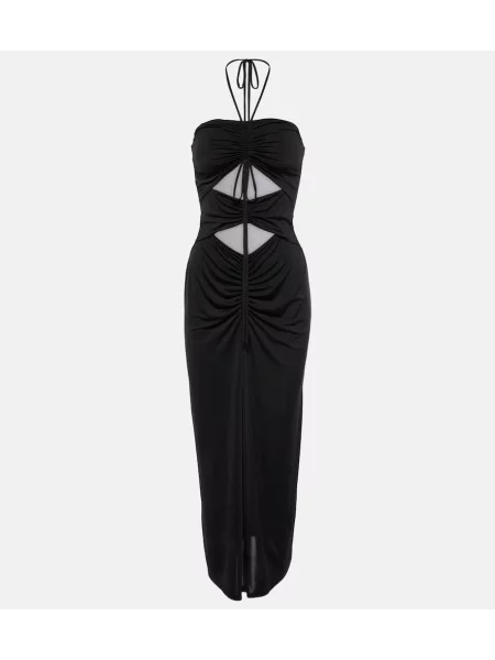 Rochie maxi Jade Swim de costum negru