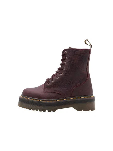 Dr. Martens Ghete cu șireturi Jadon burgundy roșu
