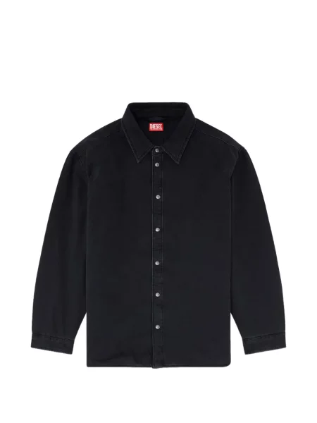 Cămașă de blugi Diesel negru