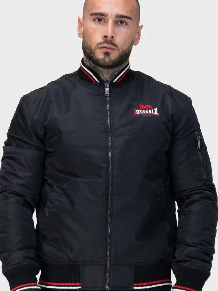 Бомбер Lonsdale черный