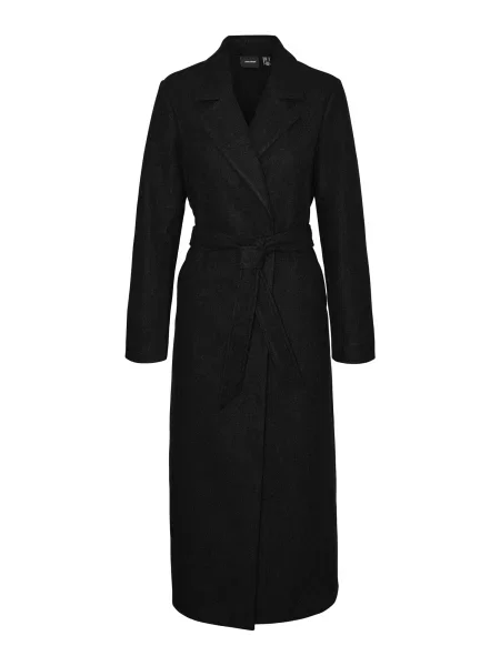 VERO MODA Palton de primăvară-toamnă FORTUNEAYA' negru