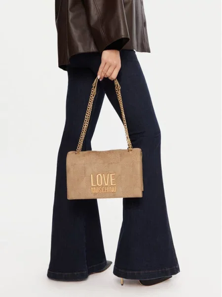LOVE MOSCHINO Geantă bej