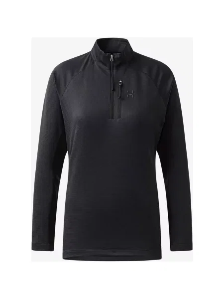 Koszulka Haglöfs Korp Mid Half Zip Węgiel XS czarny